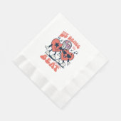 Serviette En Papier nous dansons sur le même rythme (Coin)
