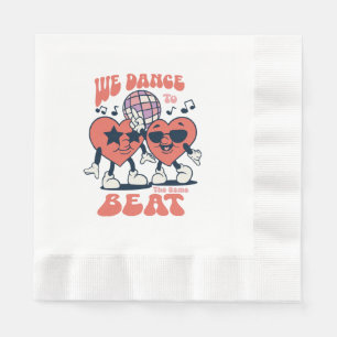 Serviette En Papier nous dansons sur le même rythme