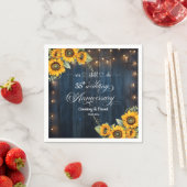 Serviette En Papier Nous Faisons Encore 35ème Anniversaire Mariage Lum (En situation)