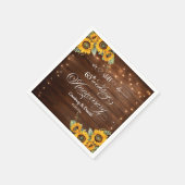 Serviette En Papier Nous Faisons Encore 65ème Anniversaire De Mariage (Coin)