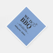 Serviette En Papier Nous faisons Fiançailles BBQ (Coin)