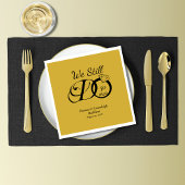 Serviette En Papier Nous Faisons Toujours La Typographie Anniversaire