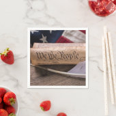 Serviette En Papier Nous le peuple (En situation)