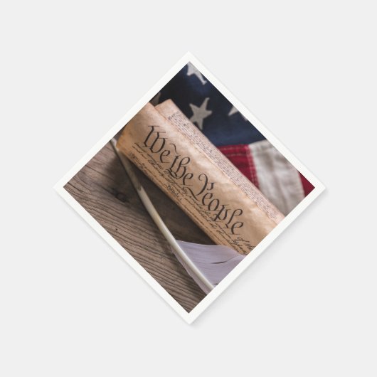 Serviette En Papier Nous le peuple (Coin)