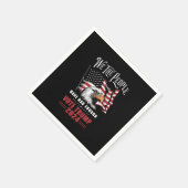 Serviette En Papier Nous, Le Peuple, Avons Assez Voté Trump 2024 (Coin)