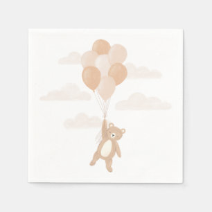 Serviette En Papier Nous pouvons attendre le Baby shower