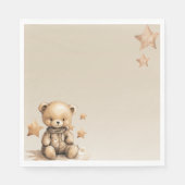 Serviette En Papier Nous pouvons attendre le Baby shower (Devant)