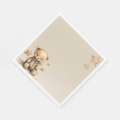 Serviette En Papier Nous pouvons attendre le Baby shower (Coin)