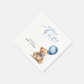 Serviette En Papier Nous pouvons attendre le Baby shower (Coin)