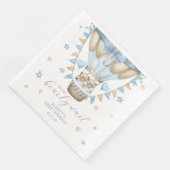 Serviette En Papier Nous Pouvons Attendre Rapidement Jumeau Bébé Bébé  (Coin)