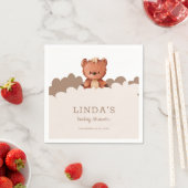 Serviette En Papier Nous pouvons attendre un Baby shower neutre pour l (En situation)