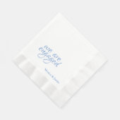 Serviette En Papier Nous Sommes Engagés Cocktail (Coin)