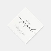 Serviette En Papier Nous sommes engagés dans la partie Engagement (Coin)