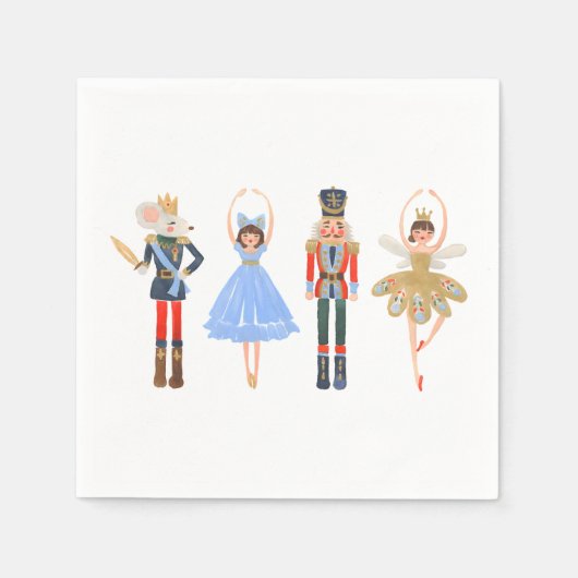 Serviette En Papier Noutcracker 1WH1 (Devant)