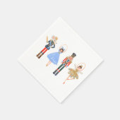 Serviette En Papier Noutcracker 1WH1 (Coin)