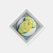 Serviette En Papier Nouveau bébé Duckie Jaune (Coin)