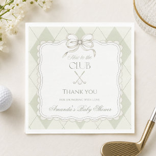 Serviette En Papier Nouveau Dans Le Club Vert Olive Fête Prénatale de