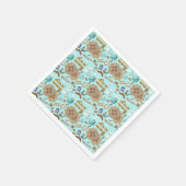 Serviette En Papier Nouveau-Mexique Biscochito Cookies Zia Sun (Coin)