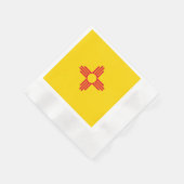 Serviette En Papier Nouveau-Mexique État Drapeau (Coin)