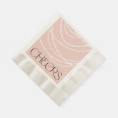 Serviette En Papier Nouvel An Salles Étincelantes Élégante Chic (Coin)