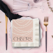 Serviette En Papier Nouvel An Salles Étincelantes Élégante Chic