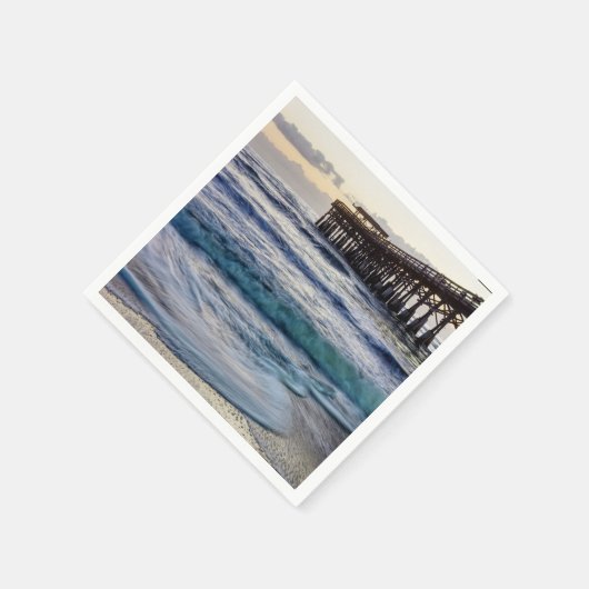 Serviette En Papier Nouvel An tranquille (Coin)