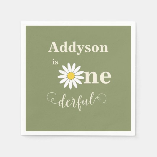 Serviette En Papier Nouvel Anniversaire (Devant)