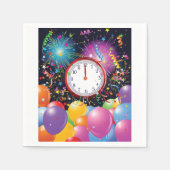 Serviette En Papier Nouvel ans Papier de partie Naples (Devant)