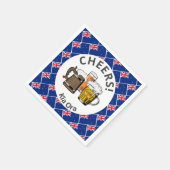 Serviette En Papier NOUVELLE-ZÉLANDE Accueille Kia Ora Bière Papier (Coin)