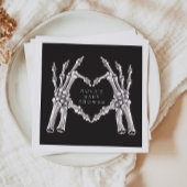 Serviette En Papier NOVA Halloween Squelette Baby shower des mains du 