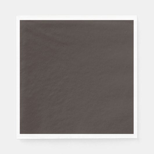 Serviette En Papier Noyer solide, Brown, (Devant)
