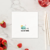 Serviette En Papier Nuage de rêve Baby Shower (En situation)