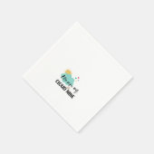 Serviette En Papier Nuage de rêve Baby Shower (Coin)