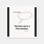 Serviette En Papier Nuage neuf (Devant)