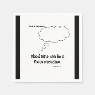 Serviette En Papier Nuage neuf