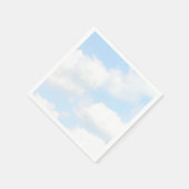 Serviette En Papier Nuages (Coin)