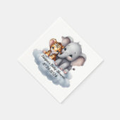 Serviette En Papier Nuages d'étranglement (Coin)