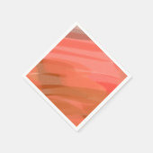 Serviette En Papier Nuances de Rouge Timide (Coin)