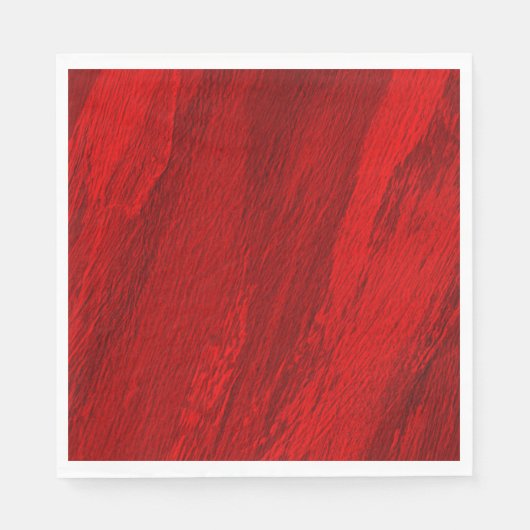 Serviette En Papier nuances diagonales Abstraites de conception rouge (Devant)