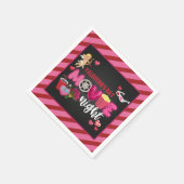 Serviette En Papier Nuit de cinéma Napkin - Saint Valentin (Coin)