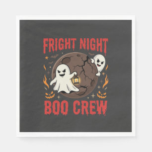 Serviette En Papier Nuit de Peur de Fantôme d'Halloween