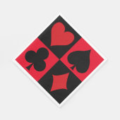 Serviette En Papier Nuit du casino (Coin)