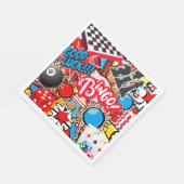 Serviette En Papier Nuit du jeu (Coin)