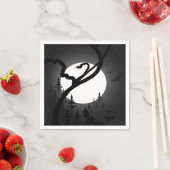 Serviette En Papier Nuit enchantée (En situation)