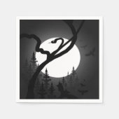 Serviette En Papier Nuit enchantée (Devant)