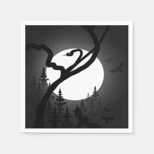 Serviette En Papier Nuit enchantée