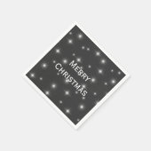 Serviette En Papier Nuit étoilée Joyeux Noël (Coin)