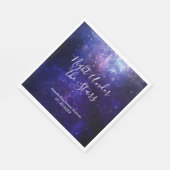 Serviette En Papier Nuit sous les étoiles Galaxy (Coin)