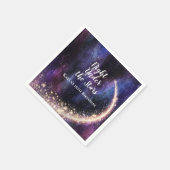 Serviette En Papier Nuit sous les étoiles serviettes (Coin)