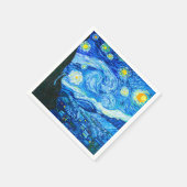 Serviette En Papier Nuit Van Gogh Starry (Coin)